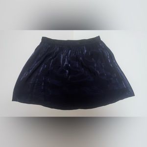 Dark Blue Forever 21 Shimmer Skirt Size Large